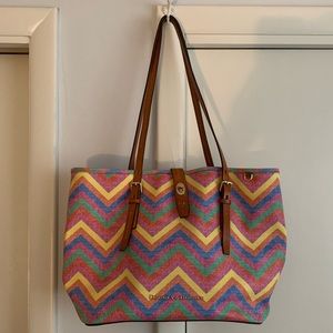 Dooney & Burke Chevron Handbag